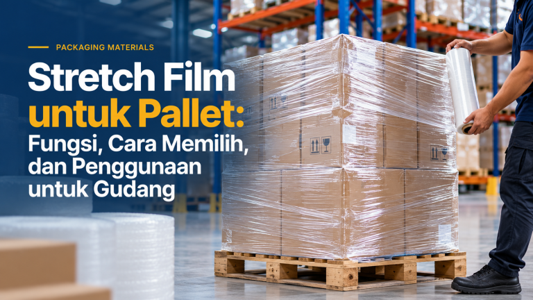 Stretch Film untuk Pallet: Fungsi dan Cara Memilih